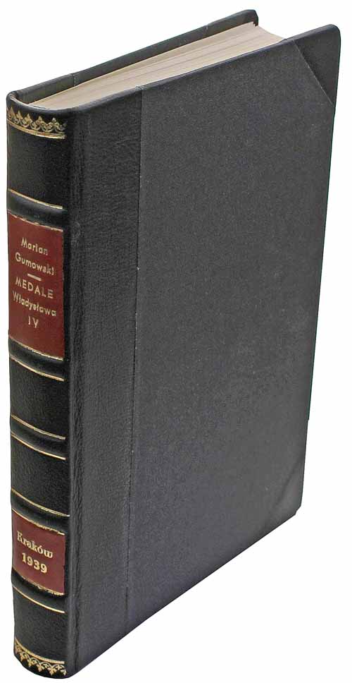Literatura. Marian Gumowski: „Medale Władysława IV”, Kraków 1939 r.